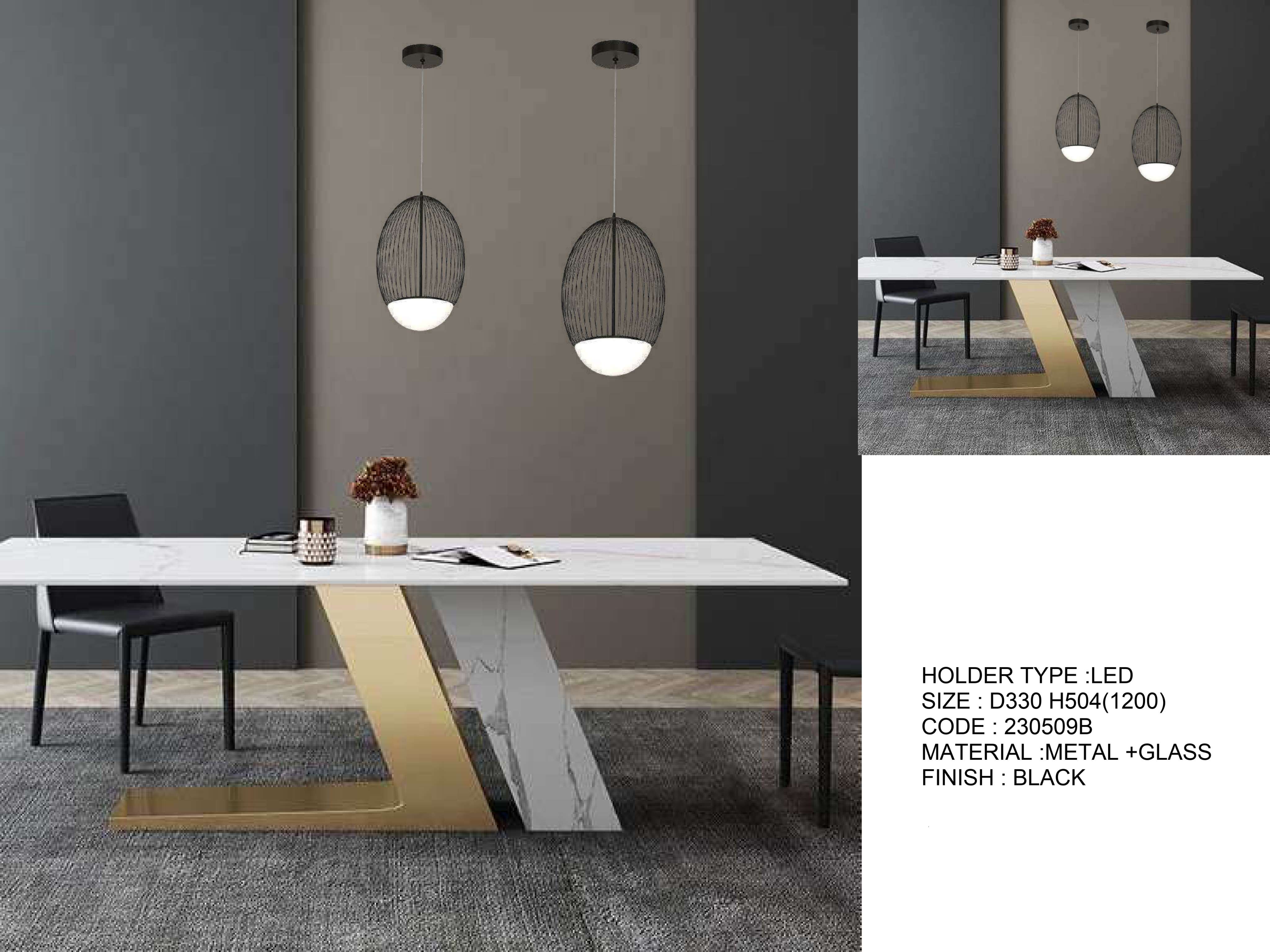 Beyond Lights - Metal Globe Pendant- LCHL